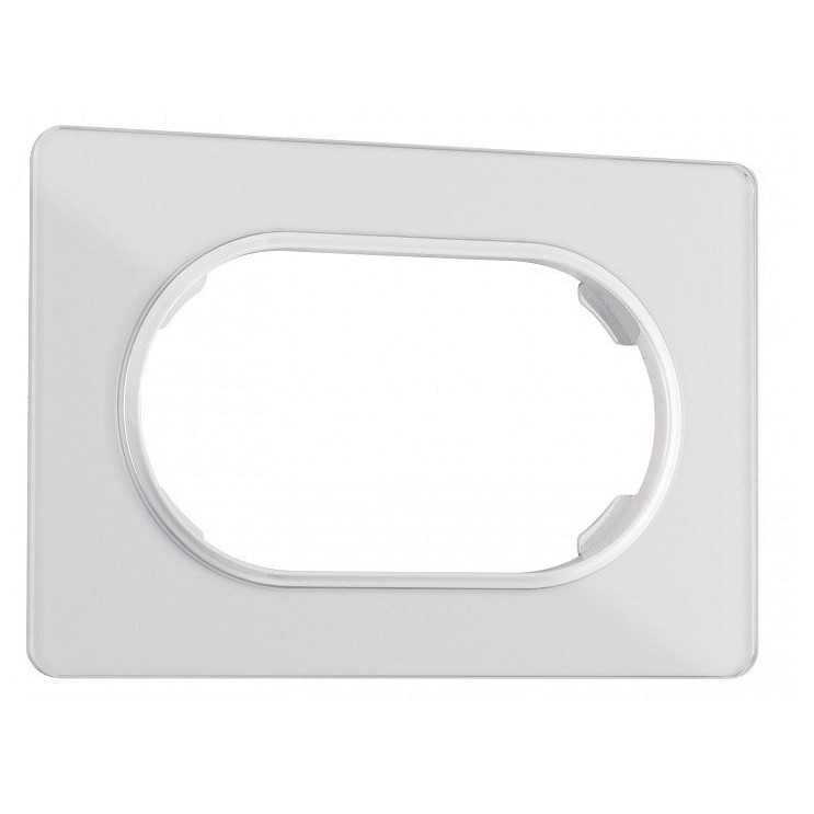 Рамка для двойной розетки arte milano am-502.13 502.13-double.silver